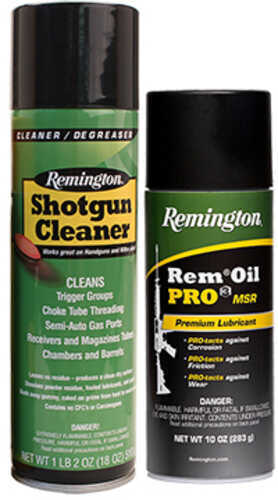 Remington Accessories Value Pack 10 oz. Oil Pro Premium Lubricant and 18 Shotgun Cleaner